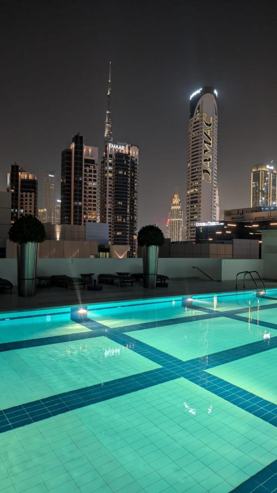 Feral Homes With Burj Khalifa View شقة دبي