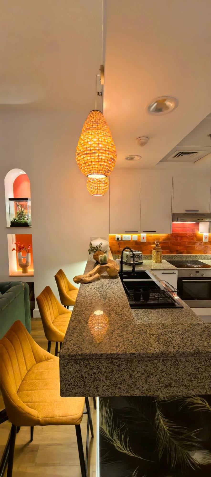 Feral Homes With Burj Khalifa View شقة